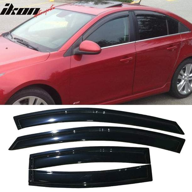 Ikon Motorsports Compatible with 1115 Chevy Cruze Acrylic Window