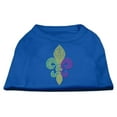 thumbnail image 5 of Pet Dog  Cat Shirt Rhinestone, "Mardi Gras Fleur De Lis", 5 of 10