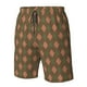 thumbnail image 4 of Fotbe Green and Pink Squares Trajes de Baño Estampados para Hombre, Shorts de Verano de Secado Rápido, Ropa de Playa, Bañadores-X-Large, 4 of 6