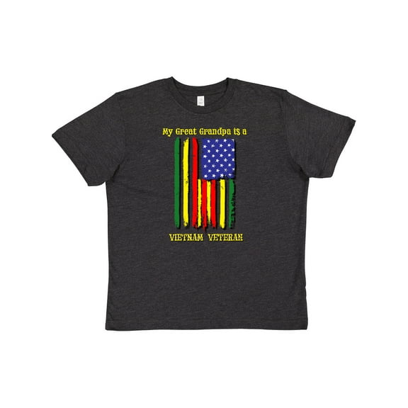 Inktastic My Great Grandpa is a Vietnam Veteran Youth T-Shirt