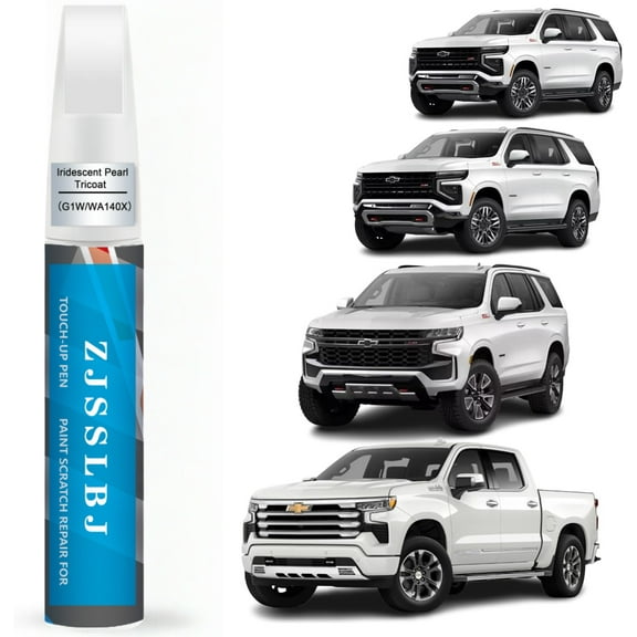 Car Touch Up Paint(Iridescent Pearl Tricoat(G1W/WA140X)) for Chevrolet, Car Paint Scratch Repair Kit, Quick & Easy Solution to Repair, 2 in 1 Scratch Remover Pen with Color-Matched