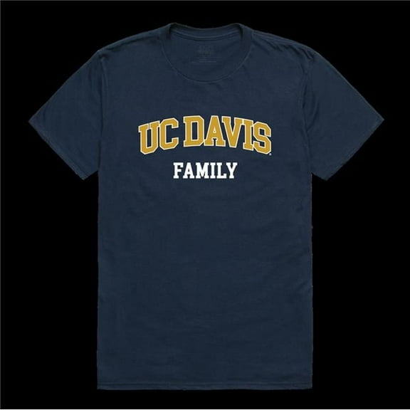 W Republic 571-161-NVY-05 University of California, Davis Aggies Family T-Shirt, Navy - 2XL