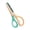 C, variant on Sktrjpolfis Safety Craft Scissors, Spring Loaded Blunt Tip Scissors, Two Tone Macaron Color Plastic Scissors for Home Office Art