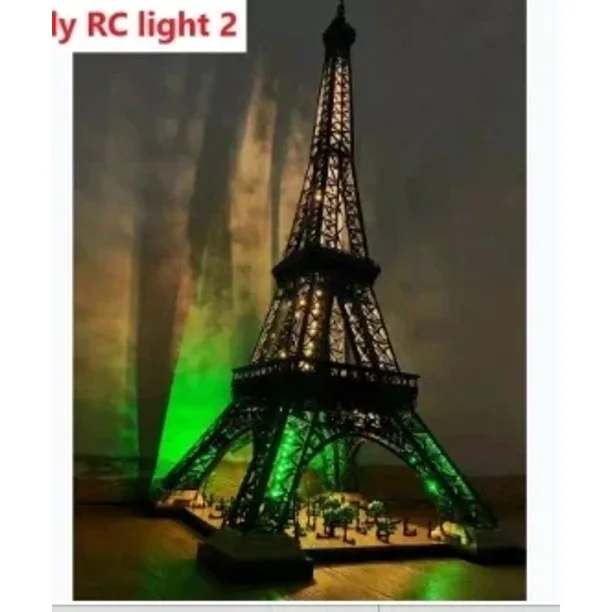 Kit de luces LED para el juego de bloques de construcción de la Torre Eiffel 10307, juguetes de ladrillos para niños (no incluye el modelo), versión RC