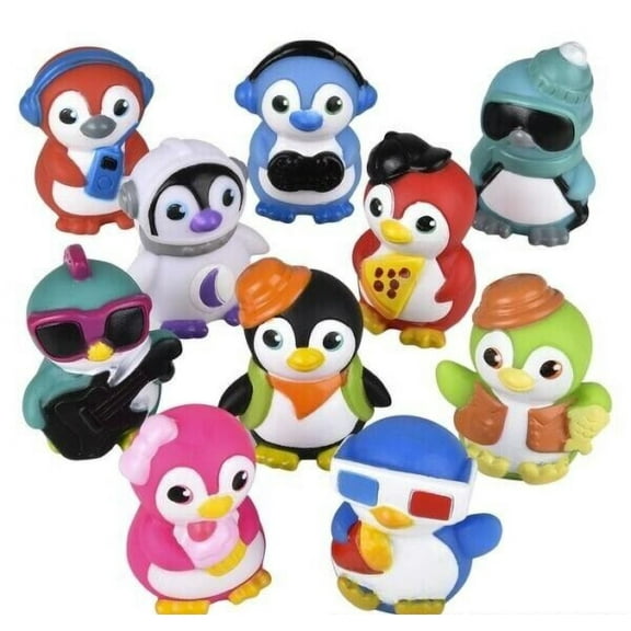 2" RUBBER PENGUIN - 10 Piece Assortment