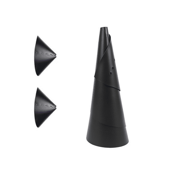 2Pcs Wrap-Around Squirrel Baffle for Pole, Wrap-Around Protective Squirrel Baffle, Protection