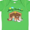 thumbnail image 4 of Inktastic Merry Christmas Cute Nativity Scene Boys or Girls Baby Bodysuit, 4 of 5