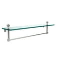 thumbnail image 2 of Mambo Collection Glass Vanity Shelf  with Integrated Towel Bar - Polished Nickel / 22 Inch, 2 of 5