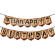 thumbnail image 5 of Bandera de fiesta de cumpleaños con temática de mago, bandera de mago, sombrero de mago, gafas, juego de tarjetas para pastel, 5 of 6