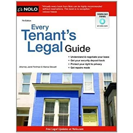 Pre-Owned Every Tenant's Legal Guide (Paperback) 1413317154 9781413317152