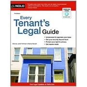 Pre-Owned Every Tenant's Legal Guide (Paperback) 1413317154 9781413317152