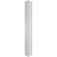 thumbnail image 3 of Ekena Millwork 10"W x 9'H Craftsman Classic Square Non-Tapered Imperial Fretwork Column w/ Crown Capital & Crown Base, 3 of 8