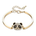 thumbnail image 1 of Brazalete colgante lindo de la pulsera de la aleación del cinc de la moda con la joyería de la decoración del diamante artificial, 1 of 5