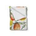 thumbnail image 2 of Nature Soft Flannel Fleece Blanket, Lemon and Orange Clementine Tree Branches Fruit Yummy Winter Season Vitamin Design, Cozy Plush for Indoor and Outdoor Use, 50" x 70", Multicolor, by Ambesonne, 2 of 6