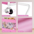 thumbnail image 4 of Caja de Almacenamiento para Juguetes KEEGH Rosa 89x42x71 cm 180L con Ruedas, 4 of 8