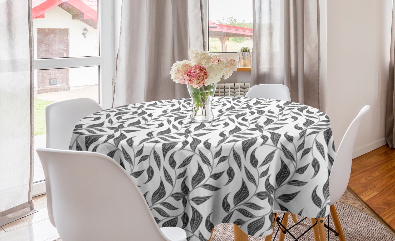 Simple Shell Pattern Wipeable Table Cover for Kitchen Outdoor and Indoor Dinning Tabletop Decor 60x104Inch Cotton Linen Tablecloths Simple Shell Pattern Wipeable Table Cover for Kitchen Outdoor and Indoor Dinning Tabletop Decor 60x104Inch Cotton Linen Tablecloths