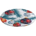 thumbnail image 5 of Christmas Balls Colorful Round Carpet Circle Rug Outdoor Patio Area Rug Washable Large Area Rugs Hallway Room Decor Fitness Mats, 5 of 8
