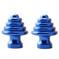 thumbnail image 1 of Bicycle Hub Nut Aluminum Alloy Anti-Rust Anti-corrosion Fixed Gear Wheel Hubs Professional Bike Components Replacing Parts Blue, 1 of 9