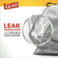 thumbnail image 7 of Glad 274824 13 gal Lemon Fresh Bleach Scent Odor Shield Trashbag - 34 Count, 7 of 7