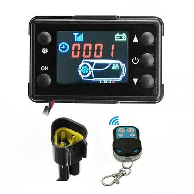 LCD Car Heater Parking Controller 4 Button Remote Control New