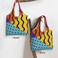 thumbnail image 3 of ZNDUO Women Tote Bag, Casual Handbags Big Capacity Shopping Shoulder Bag- Colorful Creative Abstraction Pattern, 3 of 7