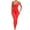 Red, variant on Women's Sleeveless Bodycon V Neck Tank Long Rompers Athletic Workout Jumpsuits Playsuit Clubwear