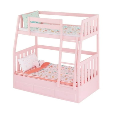 Dreams for Two Pink Bunk Beds Accessory Set for 18" Dolls