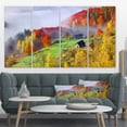 thumbnail image 1 of Colorful Autumn Landscape in Mountains - Large Landscape Canvas Art Print, 1 of 3
