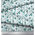 thumbnail image 3 of Soimoi Rayon Fabric Leaves & Flower Floral Decor Fabric Printed Yard 42 Inch Wide, 3 of 3