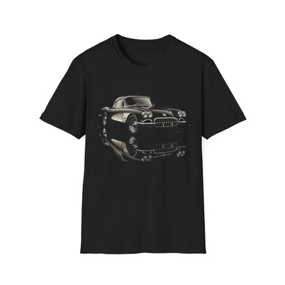1959 Corvette Shirt – Classic C1 Stingray Retro Art Tee