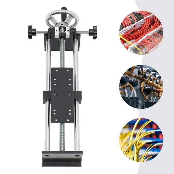 Push Pull Force Test Stand, Black Force Gauge Stand, Tension Test Stand for Wire Terminal and Solder Joint Removal Tests