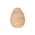 thumbnail image 2 of CuiLiyq Easter Egg Shape Charcuterie Board, Easter Egg Wooden Serving Tray, Wood Cutting Board Dinner Platter for Kitchen, Cute Cheese Board Salad Plate Snack Fruit Tray for Home Holiday Party, 2 of 6