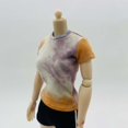thumbnail image 1 of 1/6 figuras de acción femenina decoración de disfraces de conveniente, portátil, ropa en miniatura, accesorios para muñecas para vestirse naranja, 1 of 8