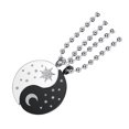 thumbnail image 2 of 1 par de collares con personalidad de sol y luna para parejas de amigos, con costuras, colgantes para decorar el cuello., 2 of 5