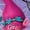 PURPLE, variant on Trolls Movie - Halloween - Poppy & Branch - Happy Trolloween - Toddler and Youth Girls A-line Dress