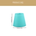 thumbnail image 3 of MasteelfCA Decorative Lamp Shade Cloth Lampshade Replacement Lamp Shade Clip On Type Lamp Shade, 3 of 8