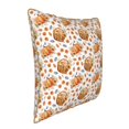 thumbnail image 2 of Fotbe Autumn Harvest Baskets Pattern Velvet Decorative Throw Pillow Covers with Elegant Piping, Soft Plush Cushion Cover for Sofa, Bed, Car, Office-18"x18", 2 of 8