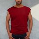thumbnail image 2 of Camiseta de Ocio de los Hombres, Top sin Mangas de Ajuste Suelto Versátil en Color Sólido Estilo Delgado para Diario Y Negocios Casual, Blusa Cómoda, 2 of 5