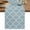 Blue, variant on Brown Moroccan Cotton Linen Table Runner for Dining Kitchen, Morocco Abstract Quatrefoil Geometric Wedding Outdoor Party Tablerunners Decoration, Dresser Scarf Coffee Tablecloth Runners 13x36 Inches