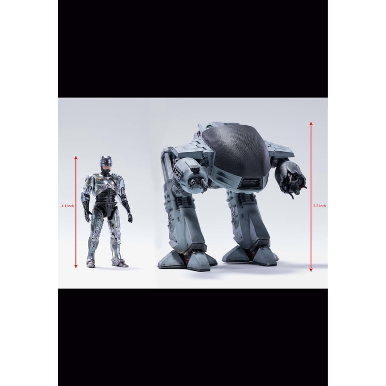 Hiya Toys SDCC 2022 Limited Edition ED-209 vs Robocop 1:18 Scale