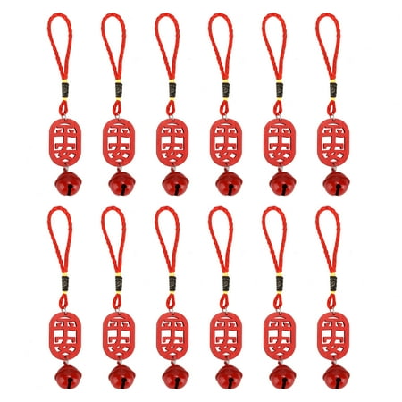 

Hanging Bell 15.5cm 12Pcs Retro Christmas Ornaments Bell Pendant For Doors