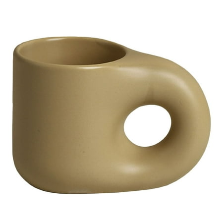 

1Pc Nordic Style Cup Decorative Mug Ceramic Coffee Cup Heat Resistant Mug