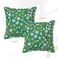 thumbnail image 3 of Bingfone Decorative Pillow Covers 20"x20" Flying Bees Couch Pillow Cases Modern Farmhouse Covers for Couch Sofa Bed, 3 of 9