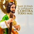 thumbnail image 2 of Figura San Judas Tadeo Con Bastón Para Abundancia Y Fe, 2 of 4