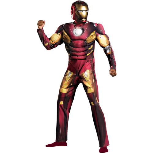 Iron Man Mark VII Avengers Classic Muscle Adult Halloween Costume