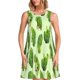 thumbnail image 1 of Balery Broccoli 3 Vestidos de verano para mujer con estampado: vestido holgado sin mangas, vestido playero informal y cómodo para días calurosos., 1 of 7