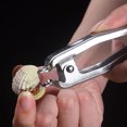 thumbnail image 4 of Stainless Steel Clam Opener Portable Clam Clip Seafood Clam Shucker Kitchen Clam Cracker for Home, 4 of 9