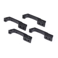 thumbnail image 3 of Manija De Puerta De Coche RC, 4 Piezas De Simulación De Plástico RC Manijas De Puerta De Coche Con Tornillos Para T Raxxas TR X 4 D90 Axial SCX10 Escala 1/10 Crawler Car, 3 of 7