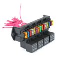 thumbnail image 1 of Car Fuse Box 15 Circuit Fuse Box Fuse Holder Car Supplies, 1 of 6
