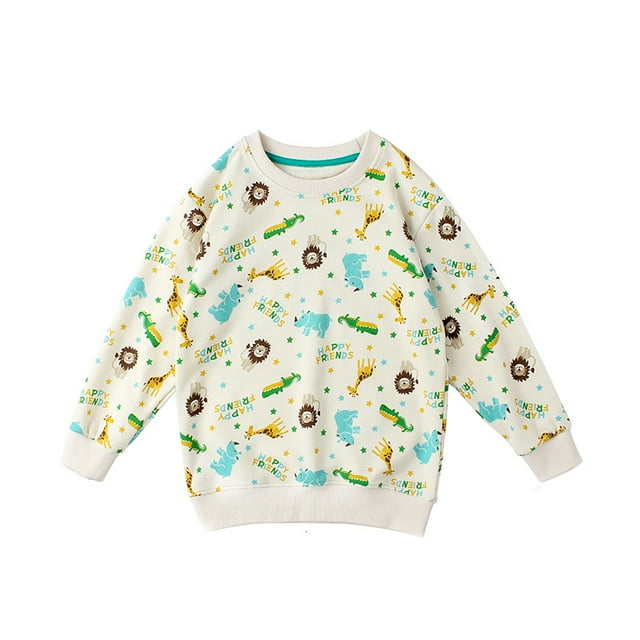 AAMILIFE Chandail à Manches Longues pour Garçons Chandail à Carreaux pour Garçons Moyens Chemise en Éponge pour Enfants